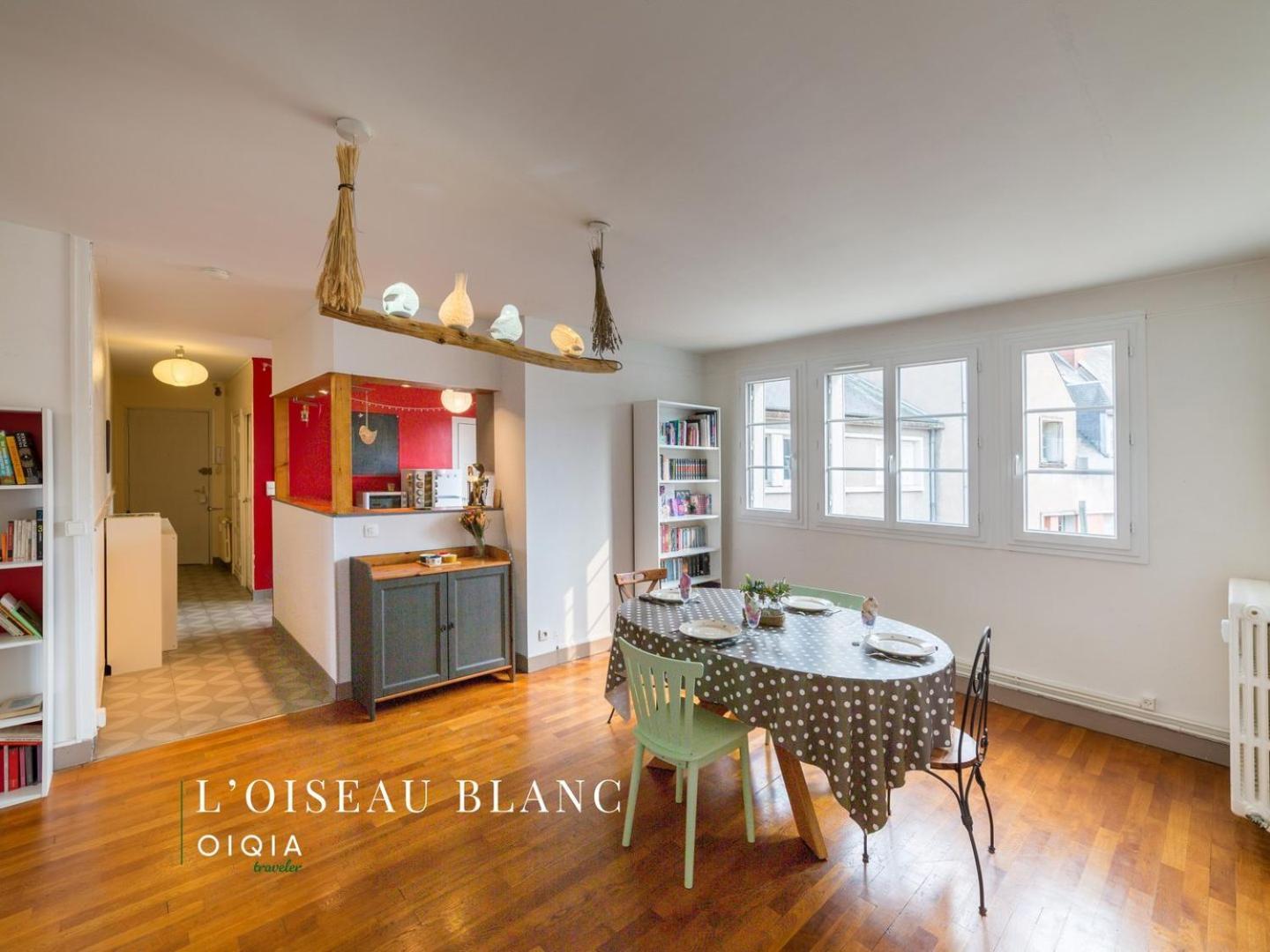 L'Oiseau Blanc ~ Centre Ville ~ Arrivee Autonome Blois Ngoại thất bức ảnh